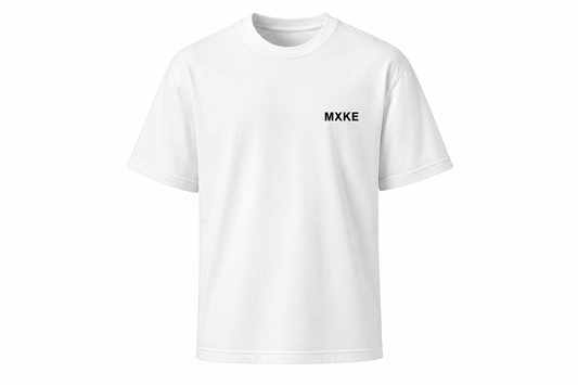 MXKE Rottie Tee -t-paita, valkoinen, tuotekuva mallilla
